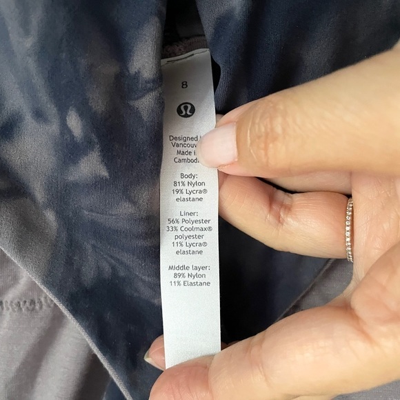 Lululemon Diamond Dye Lunar Rock Tank + Align Crop 23" Leggings - 6/8, BNWTs - Picture 7 of 15